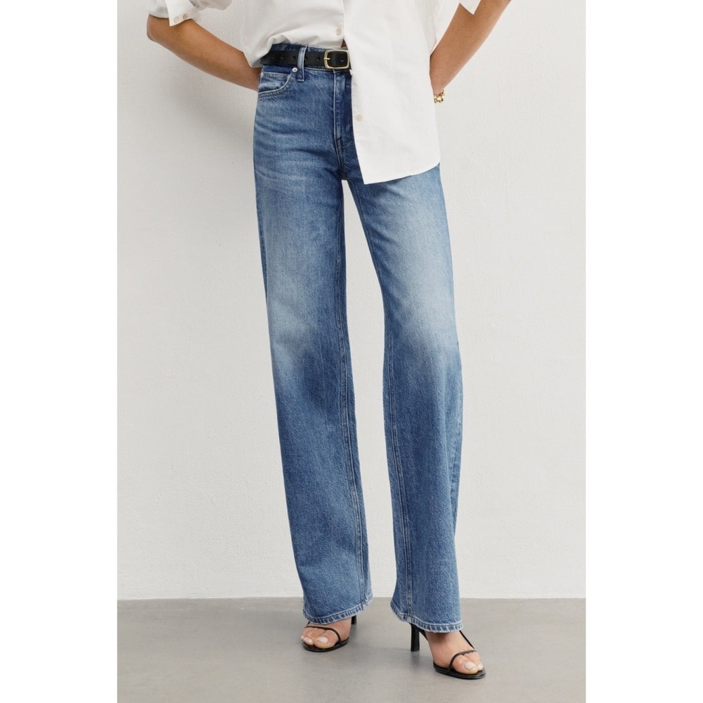 AYR The Secret Sauce 26S Good Mood Blue Wide Leg Jeans